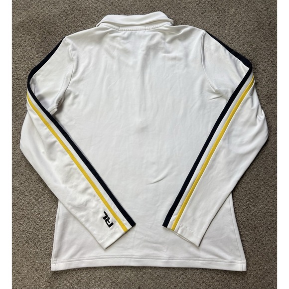 Ralph Lauren Golf Womens Small White Long Sleeve 1/2 Zip Pullover White Solid - Picture 5 of 8